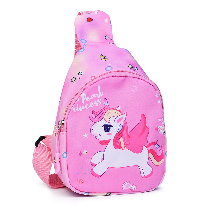 Сумка детская 00-8338 "Радужный Единорог" 13*6*18 см.