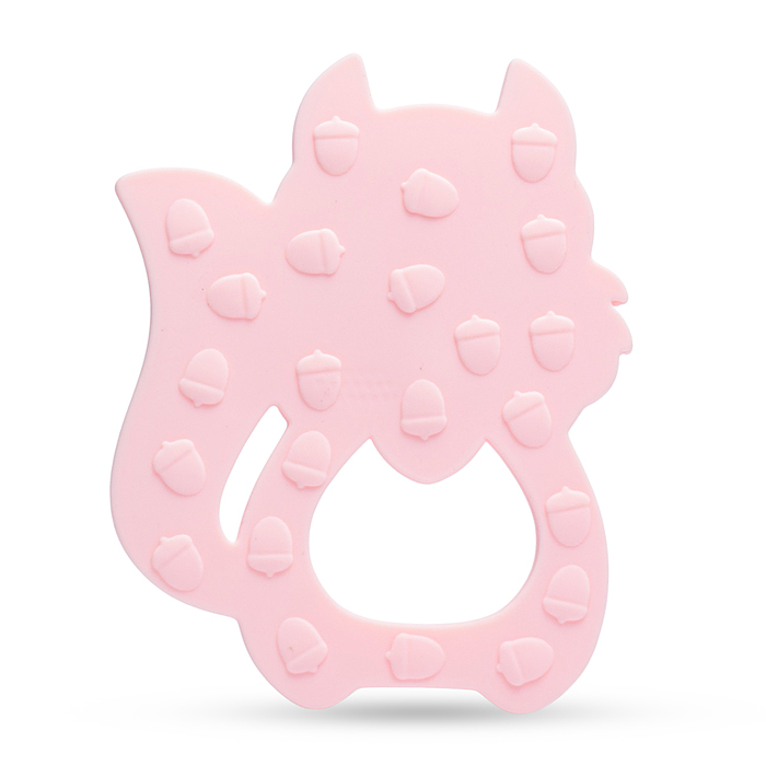 Игрушка -грызунок Y0231 "Белка с орехом"