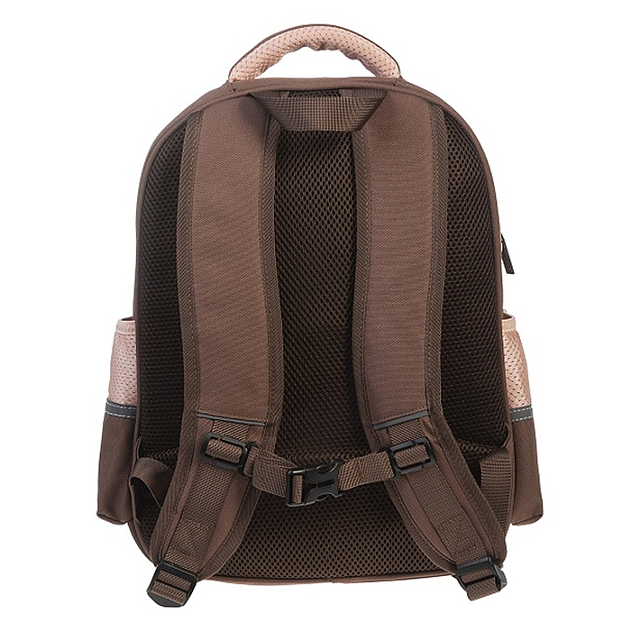 Рюкзак "Лайт. Вот енот"  38х29х14,5см полиэстер нагрудная стяжка светоотраж. 2 отделения 3 кармана