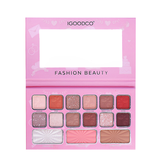 Косметика детская 00-8388 "Девочка с Белочкой" (палетка теней)