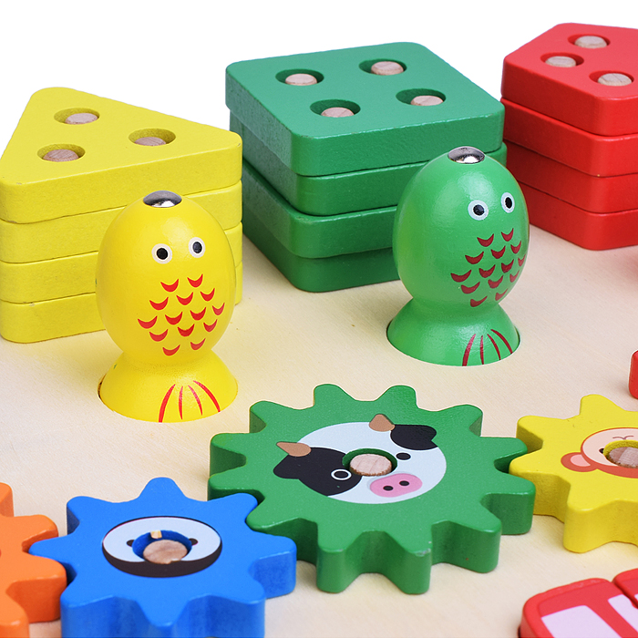 Игра развивающая D2276 "Веселая рыбалка - Машинки"