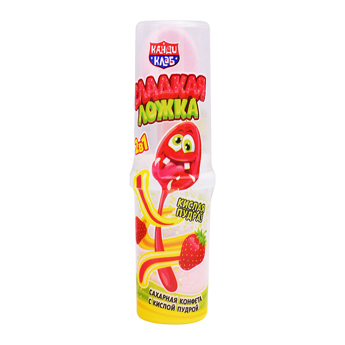 Сахарная конфета с кислой пудрой "Сладкая ложка" 7,5г*30шт