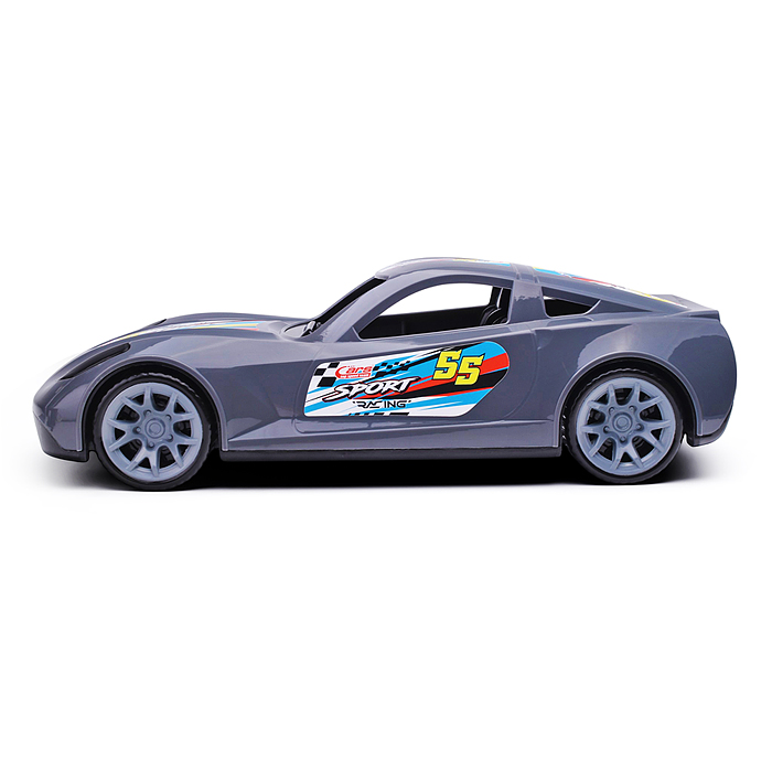 Машинка Turbo "V-MAX" серая 40 см 
