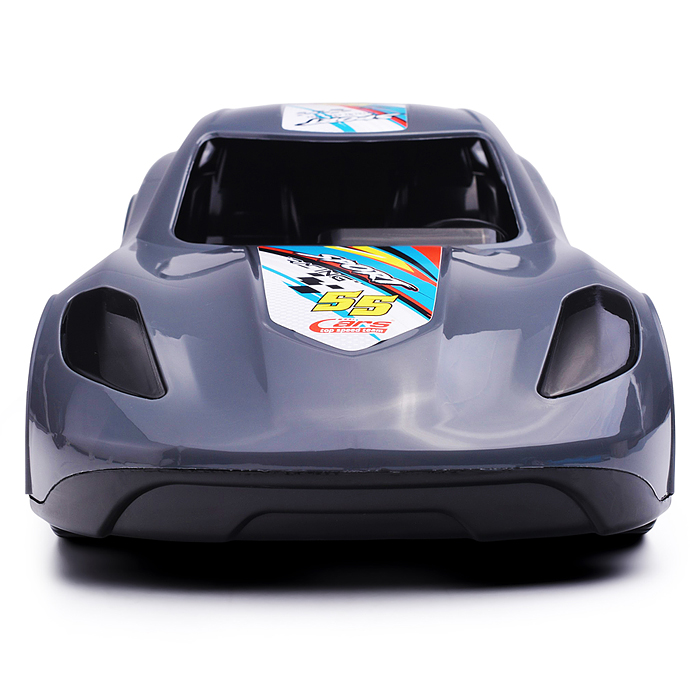 Машинка Turbo "V-MAX" серая 40 см 