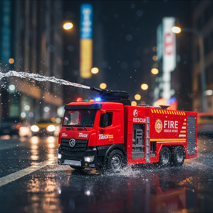 Машина RJ2807A "Пожарная" 1:12, в коробке