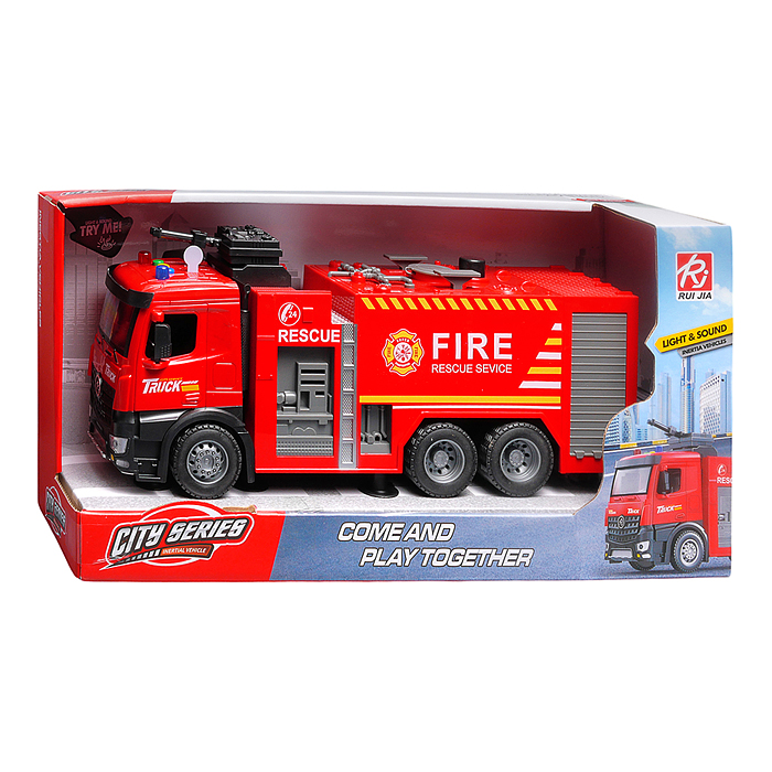 Машина RJ2807A "Пожарная" 1:12, в коробке