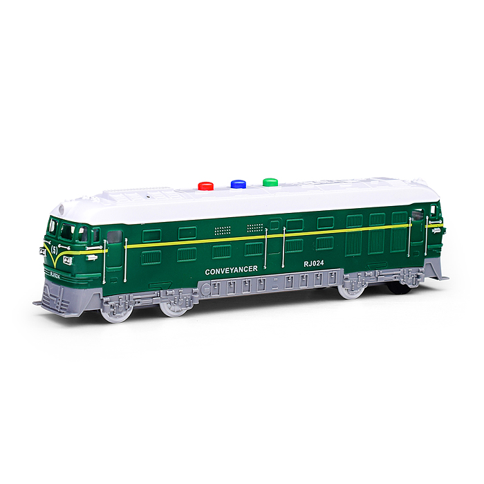 Поезд RJ024 "Пассажирский" (свет, звук) в коробке