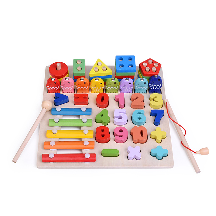 Игра развивающая D2273 "Веселая рыбалка - считалка"