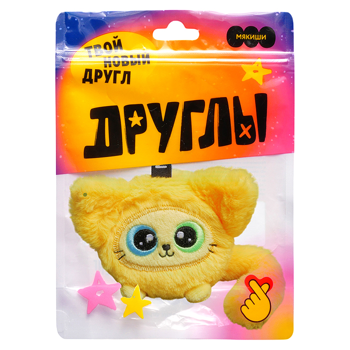 Игрушка мягконабивная "Котик Джингл"