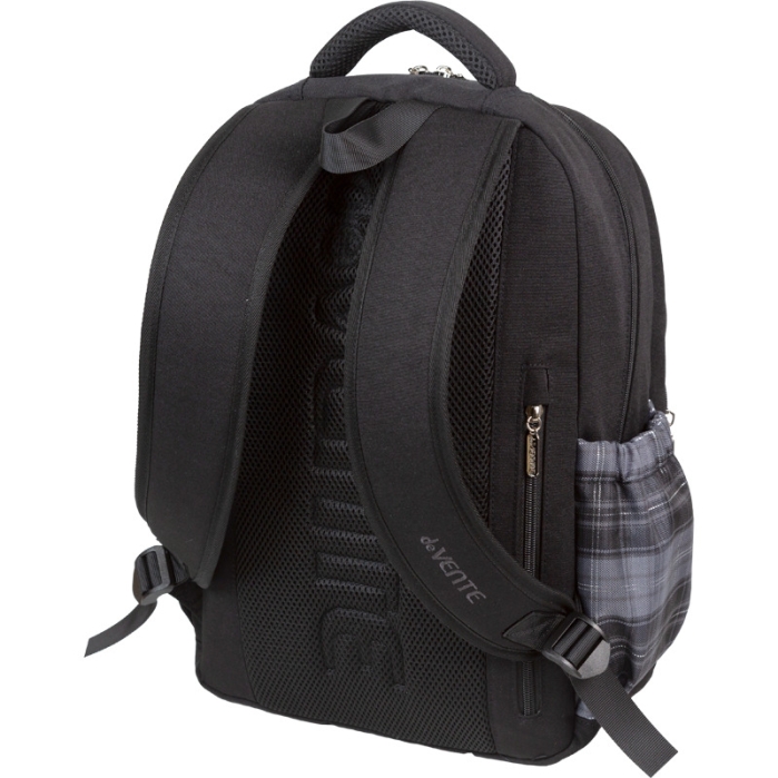 Рюкзак "Me. Black" подростковый 42x31x20 см (18 л) 650 г, износостойкий влагостойкий нейлон
