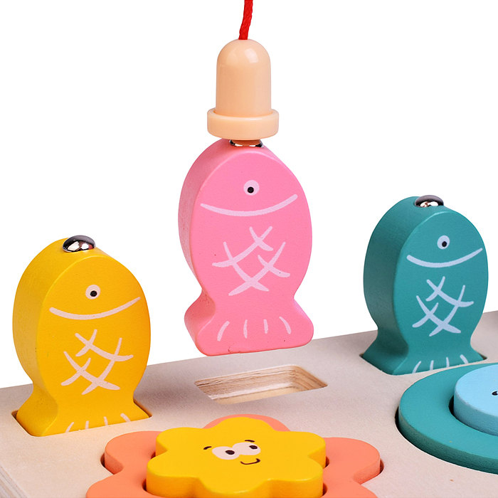 Игра развивающая D2271 "Веселая рыбалка" 2 в 1