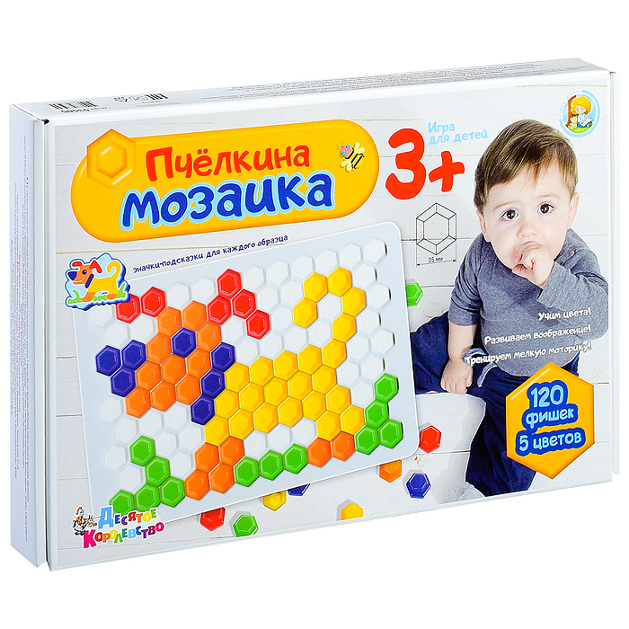 Мозаика "Пчелкина" d25/5 ЦВ/120 эл