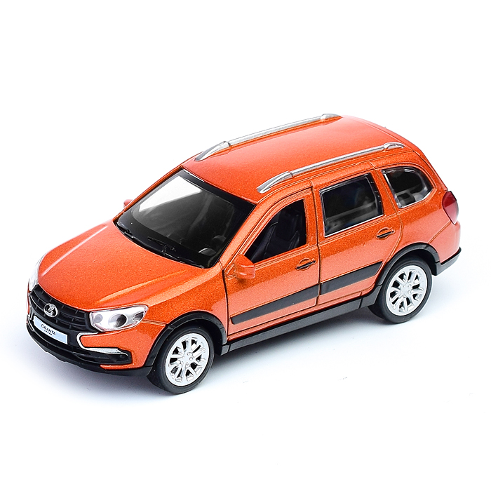 Фото к товару Машина металл "Авто №1" 12 см LADA GRANTA CROSS (двери, багаж, инерц, золотой) Машина металл "Авто №1" 12 см LADA GRANTA CROSS (двери, багаж, инерц, золотой)