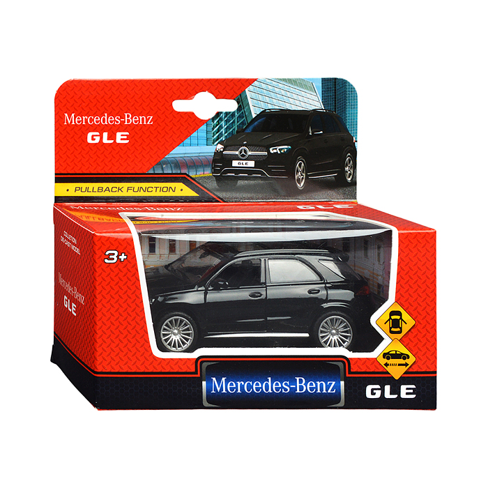 Модель металл Mercedes-Benz Gle-Class 10 см, двери, инерция 