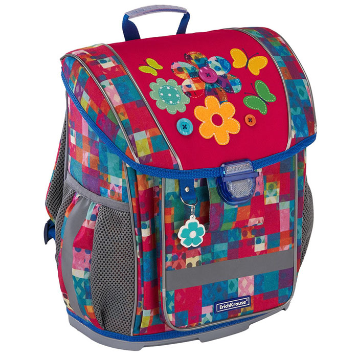 Ранец с пластиковым дном ErgoLine® 16L Patchwork