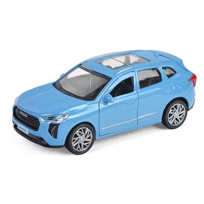 Фото к товару Машина металл Haval jolion 12 см, (двери, багаж, синий) в коробке Машина металл Haval jolion 12 см, (двери, багаж, синий) в коробке
