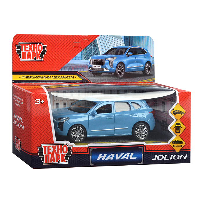 Фото к товару Машина металл Haval jolion 12 см, (двери, багаж, синий) в коробке Машина металл Haval jolion 12 см, (двери, багаж, синий) в коробке