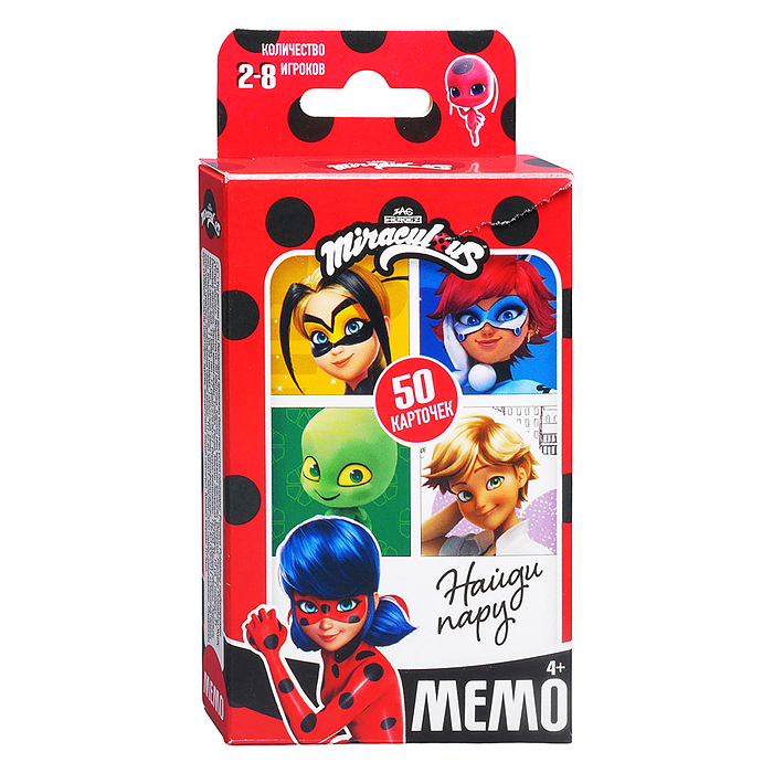 Настольная игра Мемо "Леди Баг"