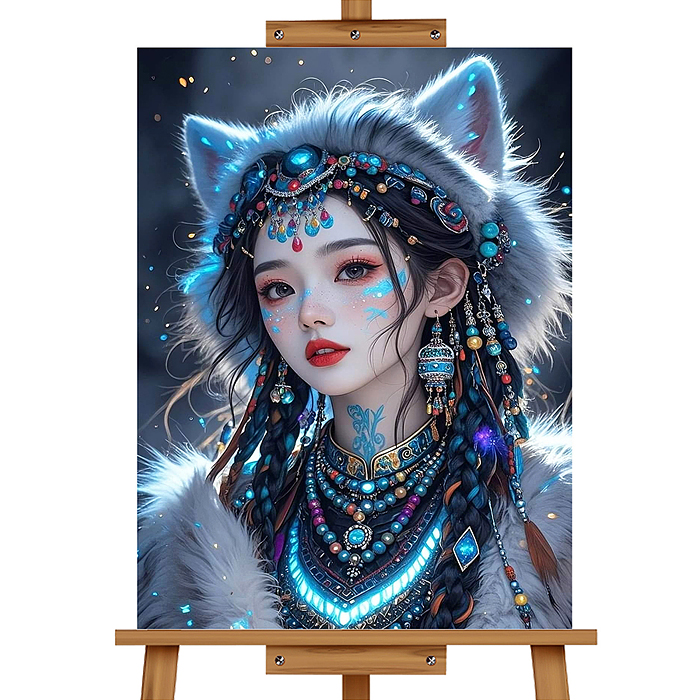 Мозаика алмазная MKA4030-166 "Выдумка" 30*40 см