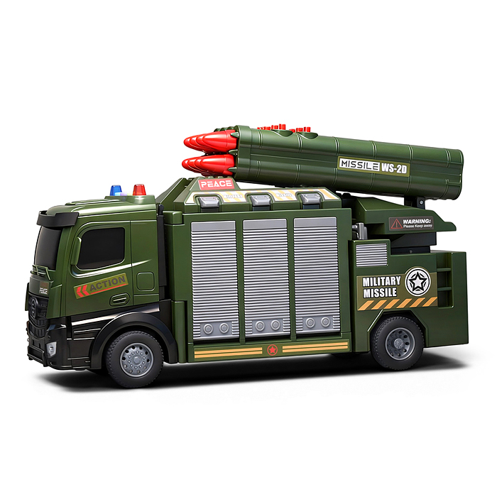 Машина SJ742A-1 "Мамонт" (свет, звук) в коробке