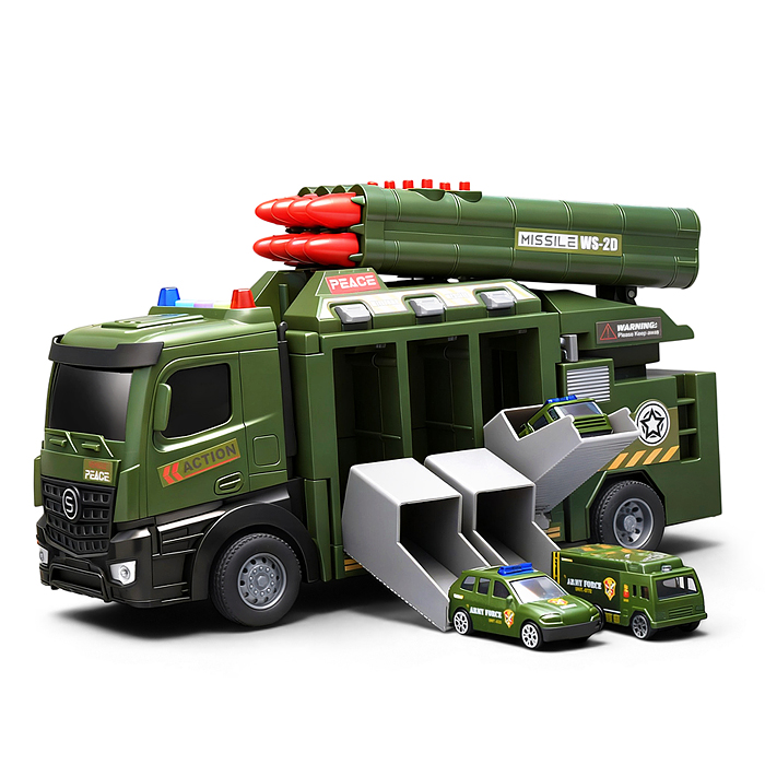 Машина SJ742A-1 "Мамонт" (свет, звук) в коробке