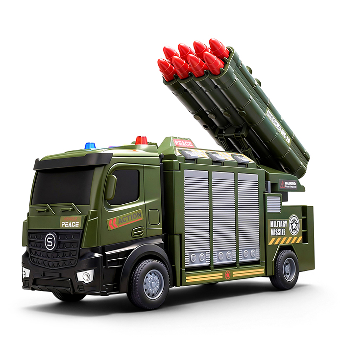 Машина SJ742A-1 "Мамонт" (свет, звук) в коробке