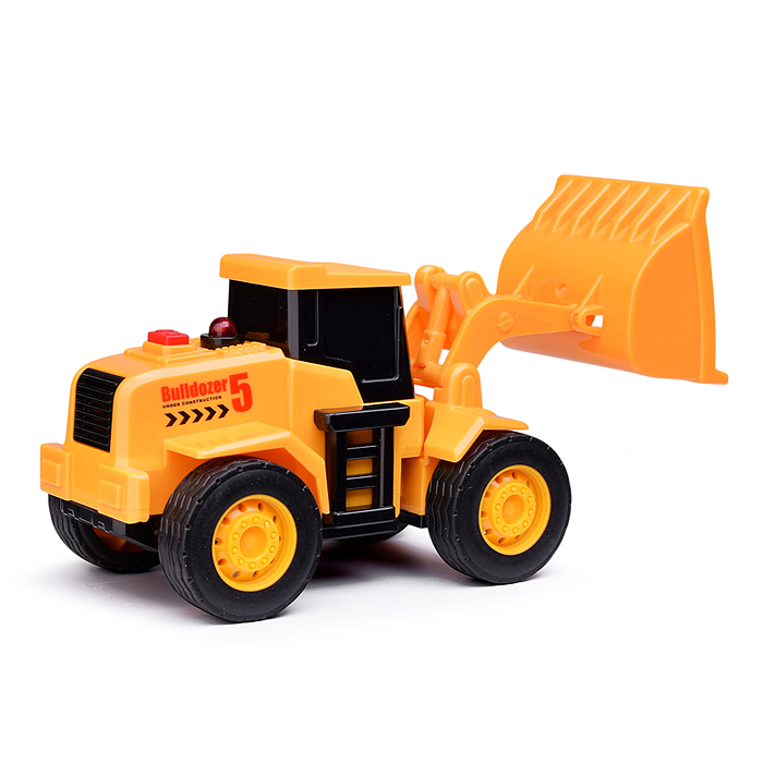 Грейдер JS233 "Бульдозер" 1:24 (свет, звук) в коробке