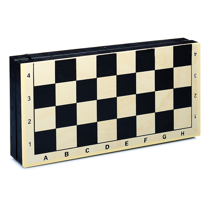 Игра 4 в 1 (Шахматы, шашки, нарды, домино, доска дерево+пластик)