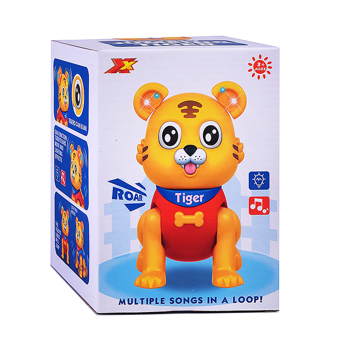 Фото к товару Тигренок 8115 "Тигриный прыжок" (звук) в коробке Тигренок 8115 "Тигриный прыжок" (звук) в коробке