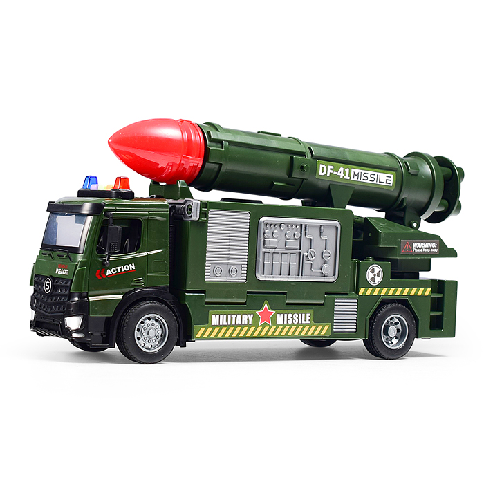 Машина SJ739A-1 "Громовержец" (свет, звук) в коробке