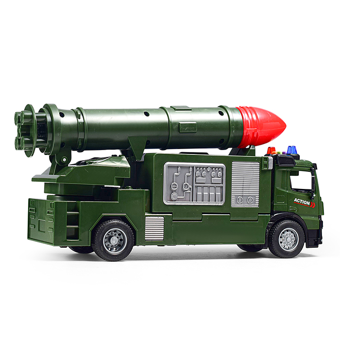 Машина SJ739A-1 "Громовержец" (свет, звук) в коробке