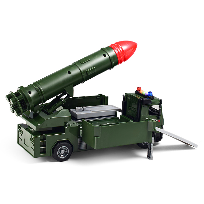 Машина SJ739A-1 "Громовержец" (свет, звук) в коробке