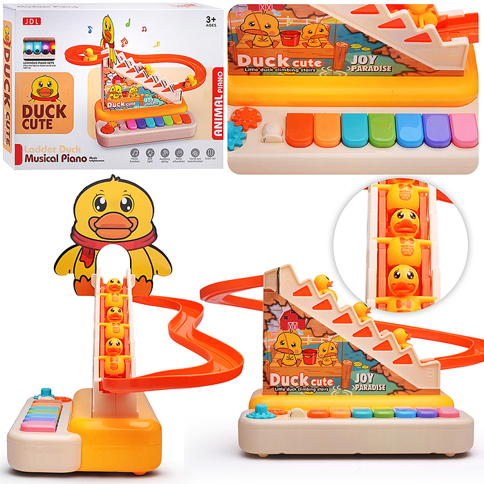 Игрушка развивающая 8021B "Утиная горка" в коробке