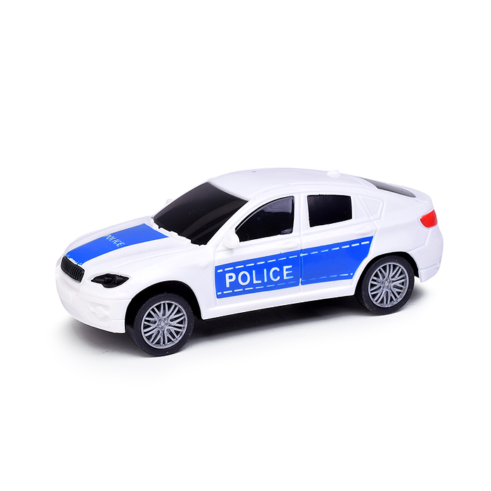 Машина S977-7B "Аварийно-спасательная машина" на батарейках, 1:14 (свет, звук) в коробке