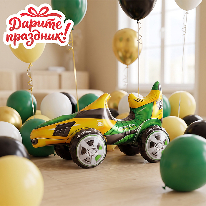 Интерьерное украшение DP-0116 Фигура-шар "Мопед" 35см