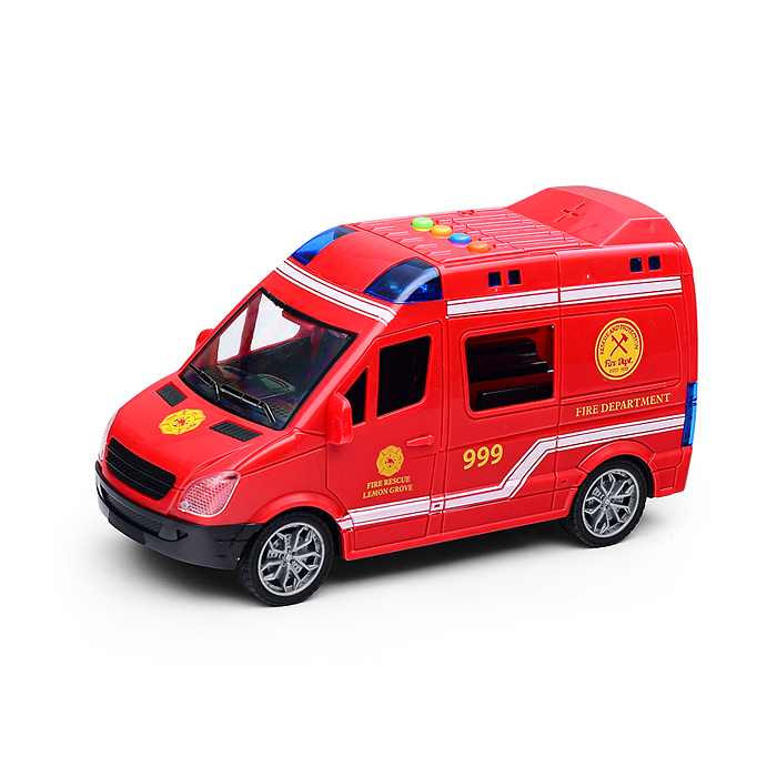 Машина S977-20 "Пожарный фургон"1:14 (свет, звук) в коробке