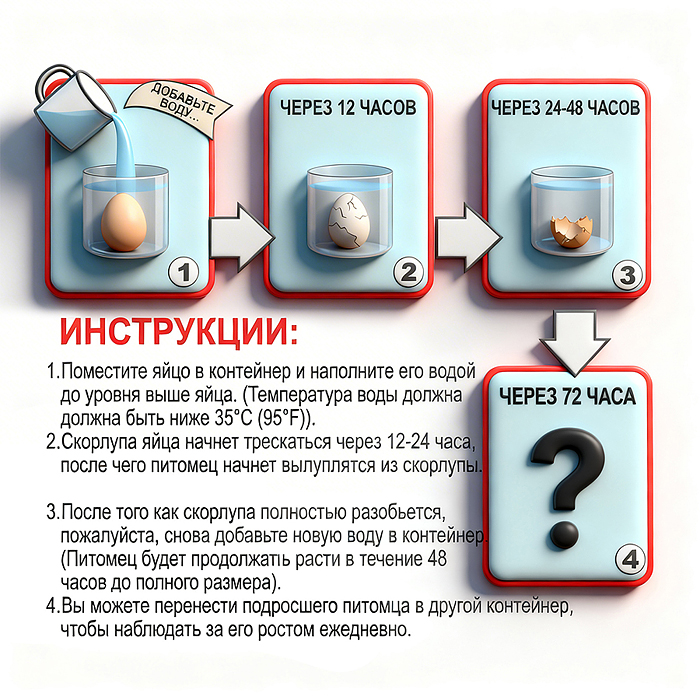 Игрушка-сюрприз 1528 "Ящерица" в коробке