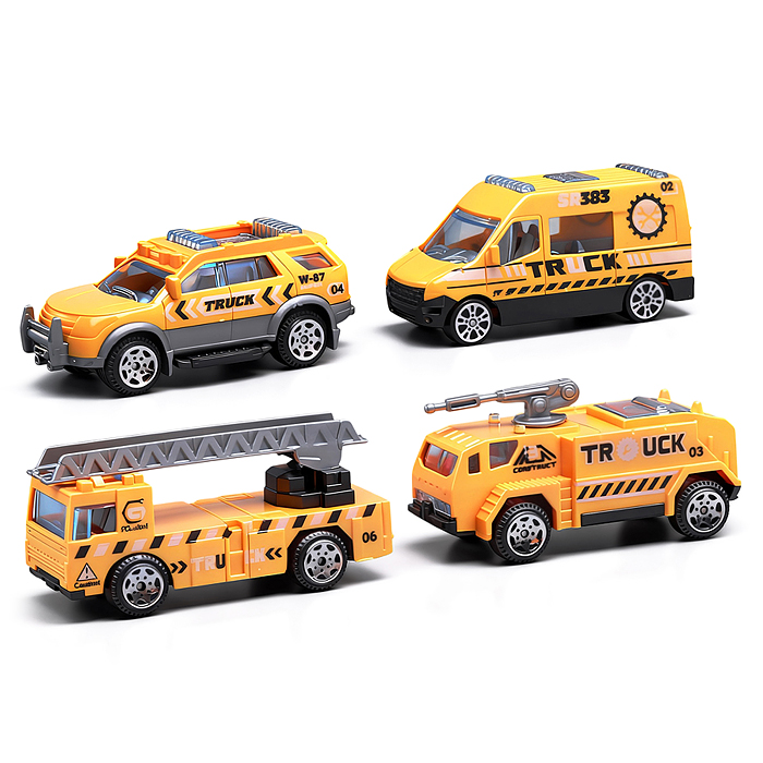 Машина -Трек MS743A-1 "Автодом" на батарейках, в коробке 