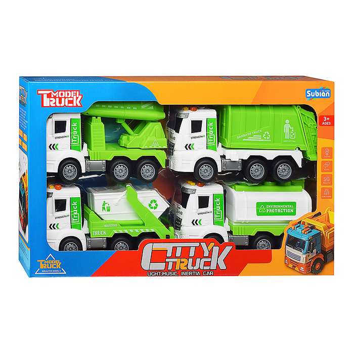Набор машин S977-222 "Спецпатруль" 1:24 (свет, звук) в коробке