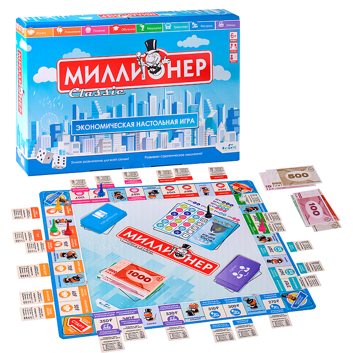 Настольная игра. Миллионер Classic. V2 