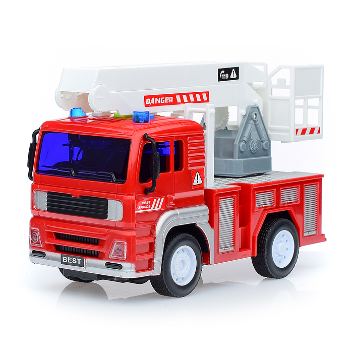 Машина WY551C "Пожарная" 1:20 (свет, звук) в коробке