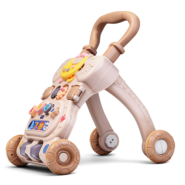 Каталка MT-13 "Гулёна" бежевые, в коробке