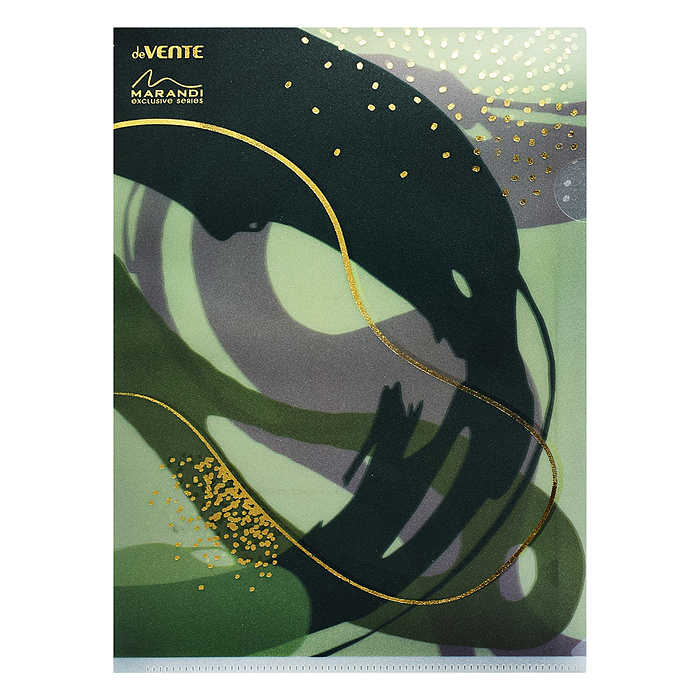 Набор папок "Marandi. Sparkle" A4 (330x235 мм) 180 мкм, искрящаяся фактура, 3 папки, состав