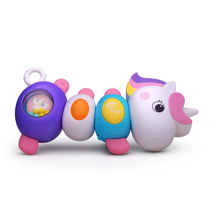 Игрушка развивающая Y0239 "Погремушка Единорожка" в коробке