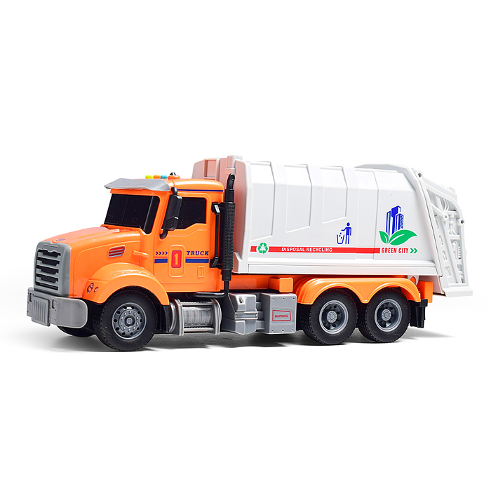 Машина HT6807W "Экомобиль" (свет, звук) цвет микс, в коробке