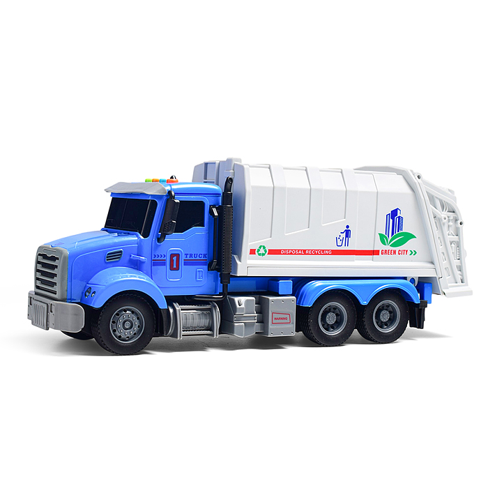 Машина HT6807W "Экомобиль" (свет, звук) цвет микс, в коробке