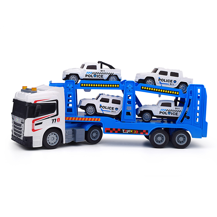 Машина S977-74A "Спецзаказ" на батарейках, 1:14 (свет, звук) в коробке