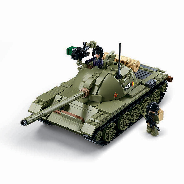 Конструктор M38-B1135 "Танк T54C" (604 дет.) в коробке