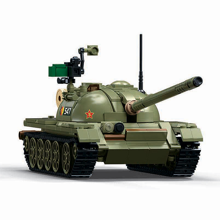 Конструктор M38-B1135 "Танк T54C" (604 дет.) в коробке