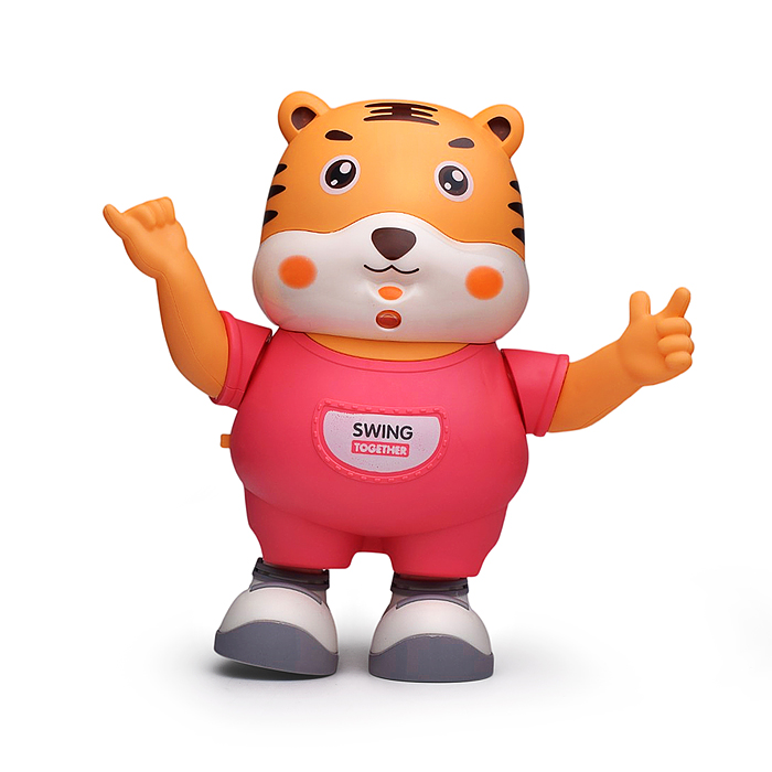 Тигр 373-62A "Танцующий тигр" (свет, звук)  в коробке